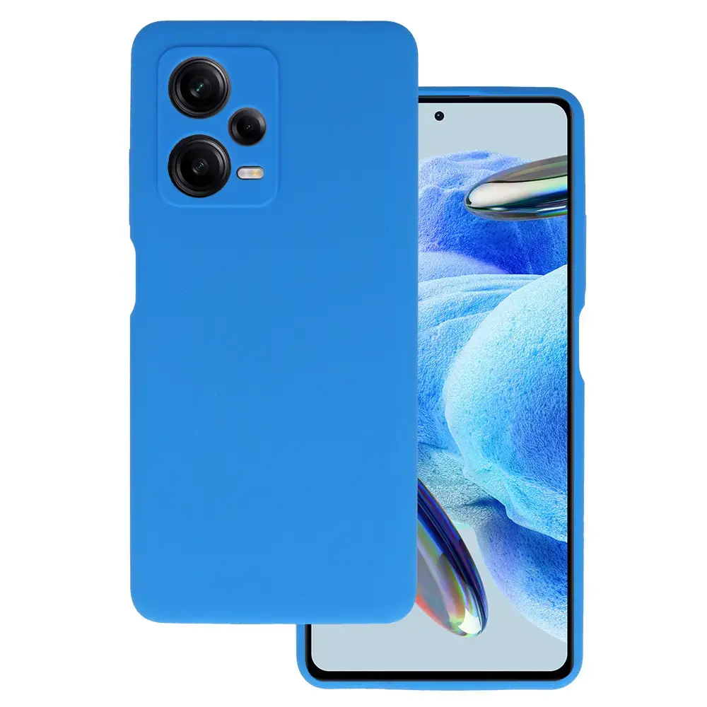 Silicone Lite Case for Xiaomi Redmi Note 12 Pro Plus blue