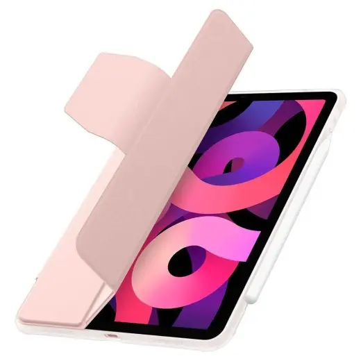 Spigen Ultra Hybrid Pro case for iPad Air 4 2020 | 5 2022 | 11'' 2024 - pink and gold