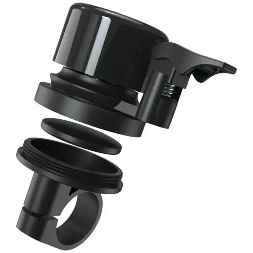 Bell with tracker Majestic for bicycle black