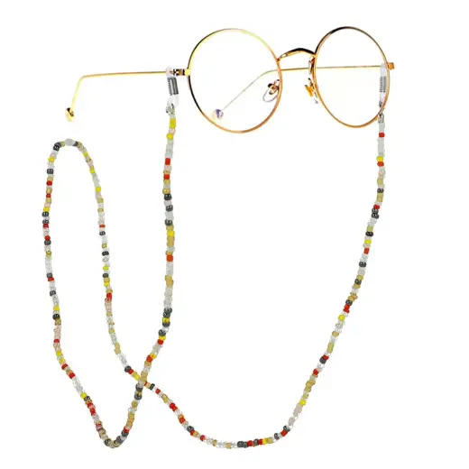 Glasses chain beads design 4