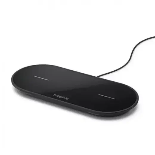 Mophie Universal Wireless Dual 2-in-1 bezvadu lādētājs | Qi | 20W | melns