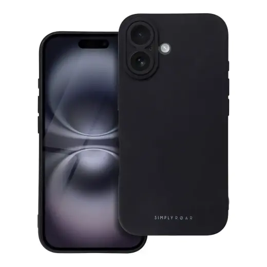 ROAR LUNA phone case for iPhone 16 black