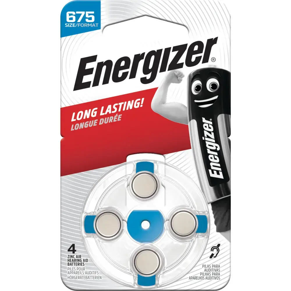 Energizer Zinc Air Battery AC675E (V675