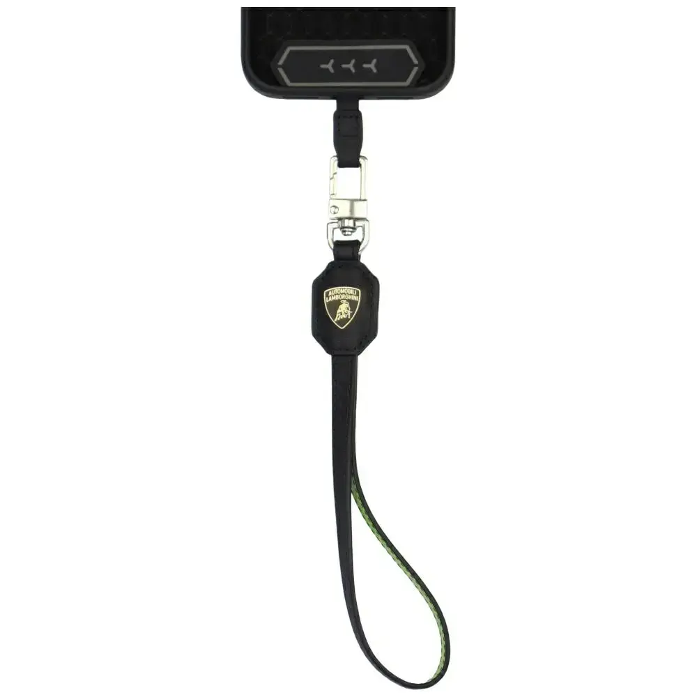 Universal Lamborghini D1 Leather Handstrap green