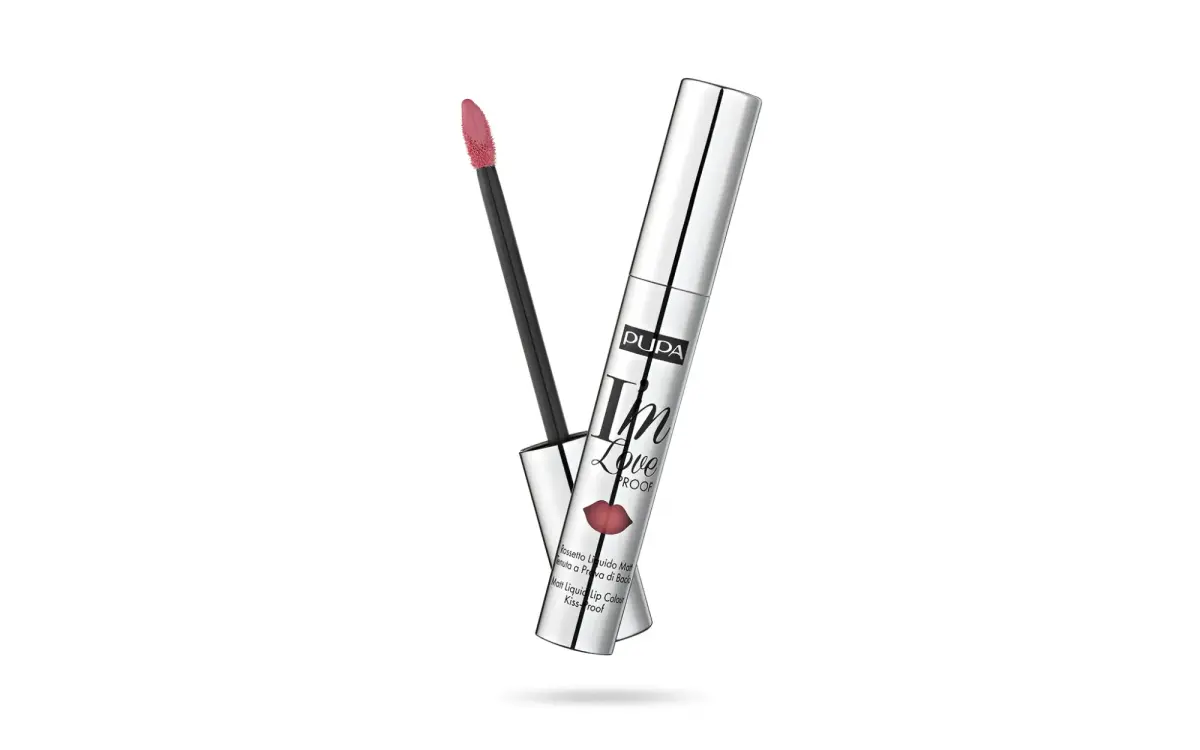 Pupa, I'm Loveproof, Paraben-Free, Matte, Liquid Lipstick, 004, Intense Rose, 2.7 ml