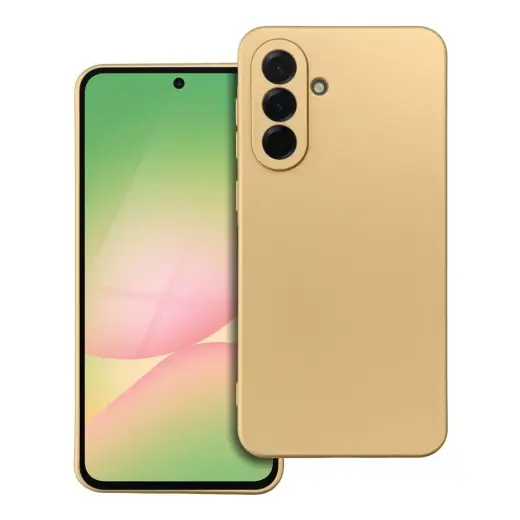 Metallic telefoni ümbris Samsung Galaxy A56 (A566) kuldne