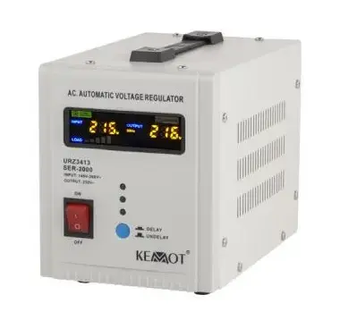 KEMOT Vienas fāzes sprieguma stabilizators 230Vac