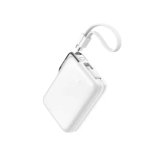 Joyroom JR-PBF27 Pro ārējais akumulators (powerbank) | 10 000 mAh | 30W | PD | USB-C, Lightning | balts