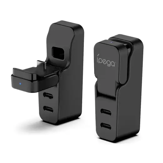 iPega P5S040 Charger Dock for Controller for PS5 Slim/PS5 Pro Black