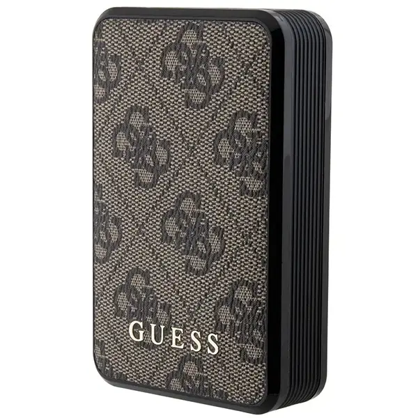 Guess GUPB10DP4GEGW ārējais akumulators (powerbank) | 10000 mAh | 18W | Micro USB, USB-C, USB-A | brūns