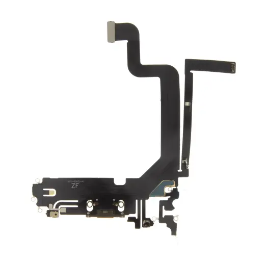 iPhone 14 Pro Max Flex Cable with Charging Connector Gold