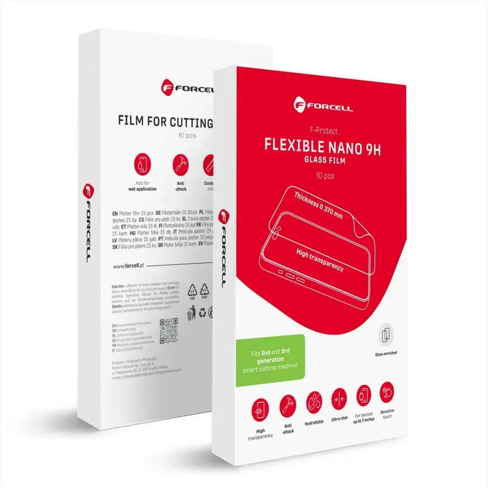 Forcell Hybrid nano glass film for