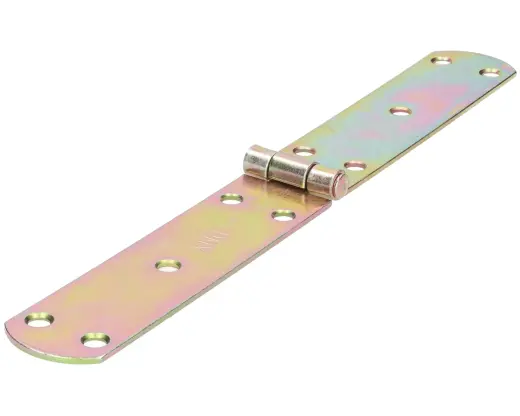French hinge ZF 300x38x2.5 mm steel, brass-plated