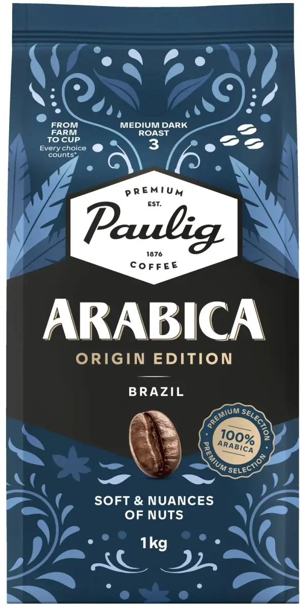 Paulig Coffee Beans Arabica Origin Edition
