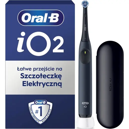Oral-B, Spazzolino Elettrico, Elektrische Ozeanblaue Zahnbürste Der IO2-Serie (Spazzolino Oscillante)