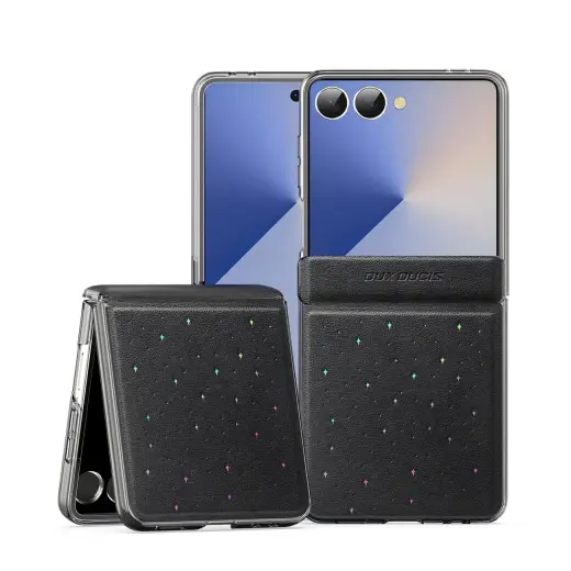 Dux Ducis Stex Case for Samsung Galaxy Z Flip7 - Black