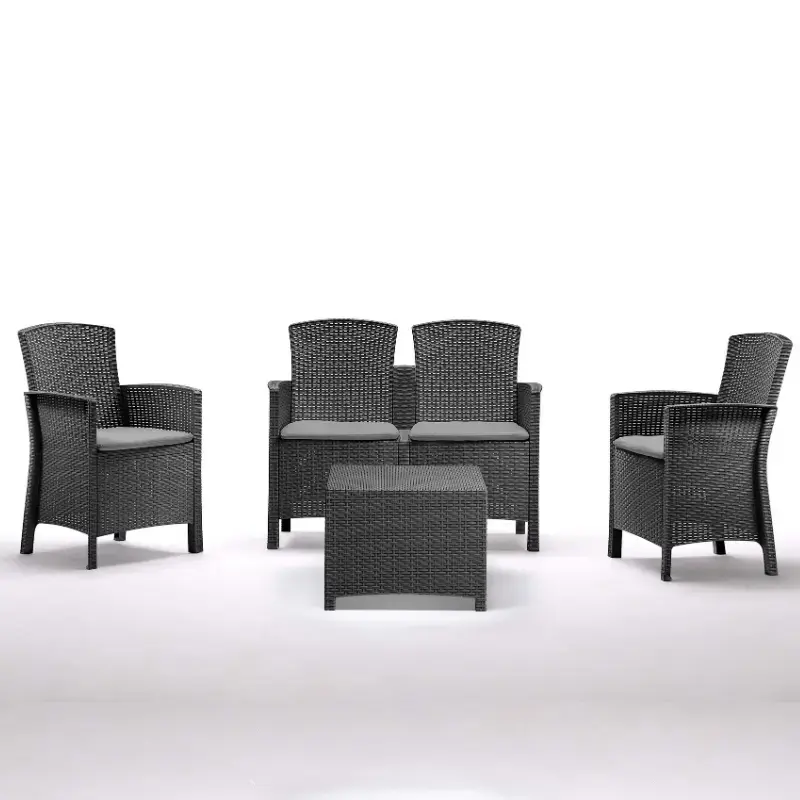Dārza mēbeļu komplekts Set Lido 2 Storage pelēks