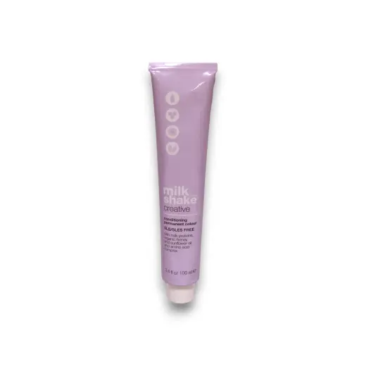 Milk Shake, Creative, SLS/SLES-Free, Permanent Hair Dye, 9.849BC Copper Chestnut Very Light Blond, 100 ml