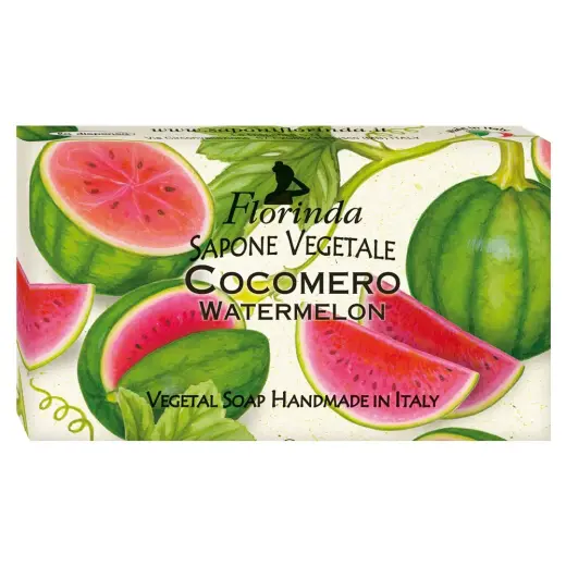 Florinda, Watermelon, Vegan, Cleansing & Moisturising, Soap Bar, Body, 100 g