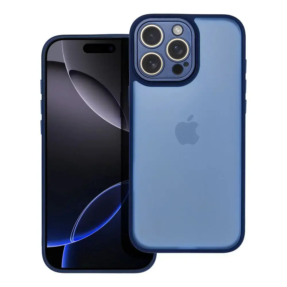 VARIETE maciņš telefonam iPhone 16 Pro Max tumši zils