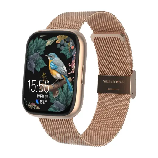 Forever smartwatch SW-330 ForeVigo 4 with charms rose gold
