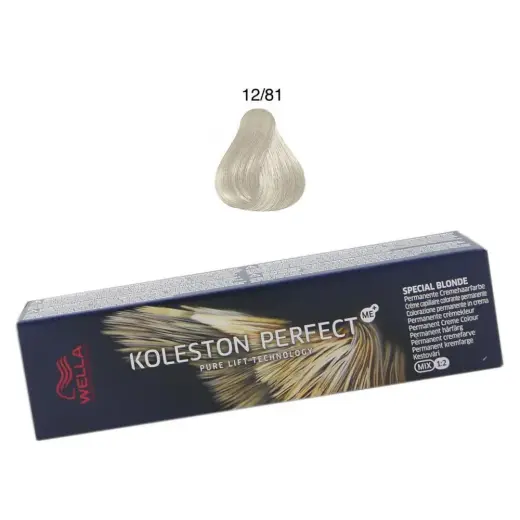 Wella Koleston Perfect Me+ Special Blonde 12/81 Pearl Ash 60ml