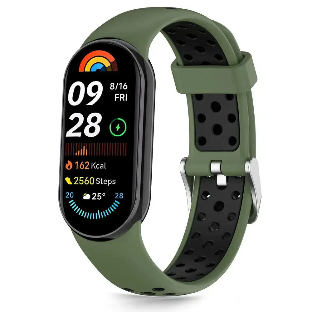 TECH-PROTECT ICONBAND AIR XIAOMI SMART BAND 8 | 9 | 10 | NFC GREEN|BLACK