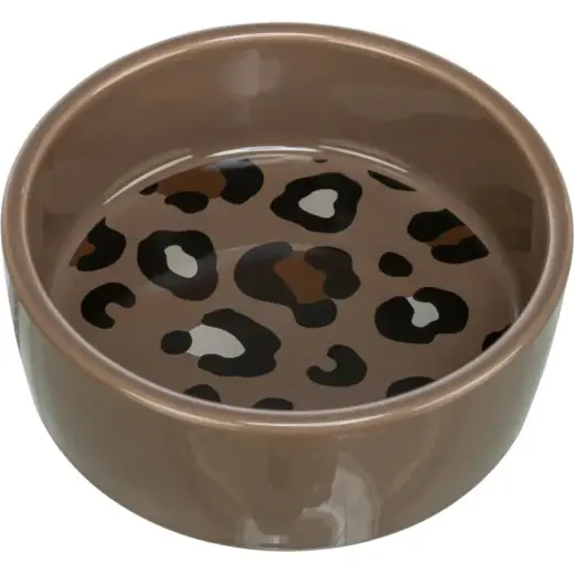 Bļoda dzīvniekiem, keramika - Trixie Leo Bowl, Ceramic, 0.3 l/ø 12 cm