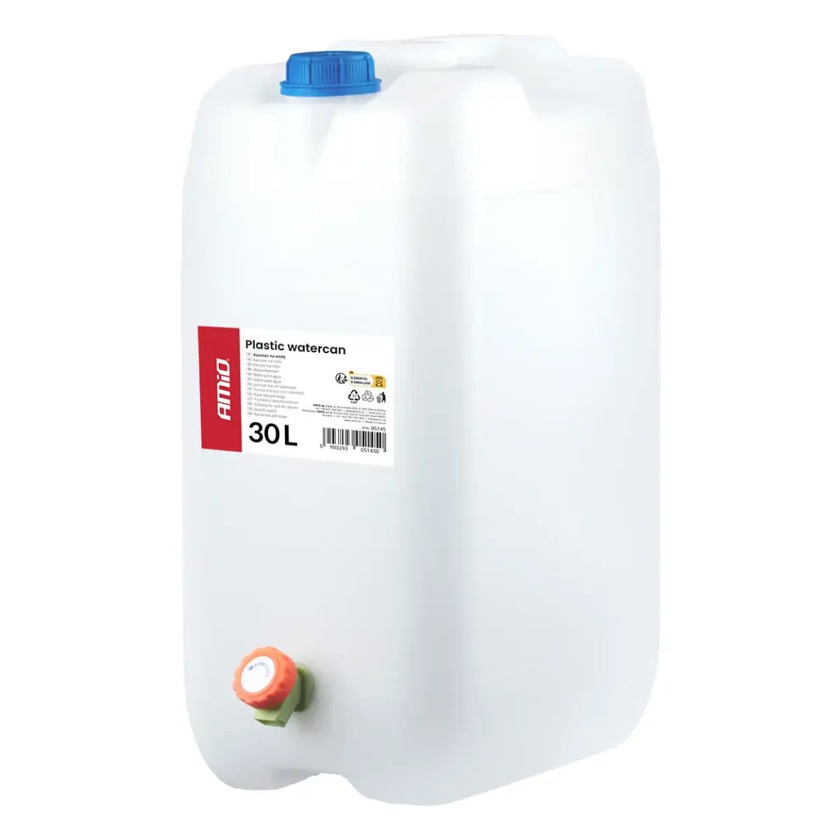 Plastic watercan 30L AMIO-05145