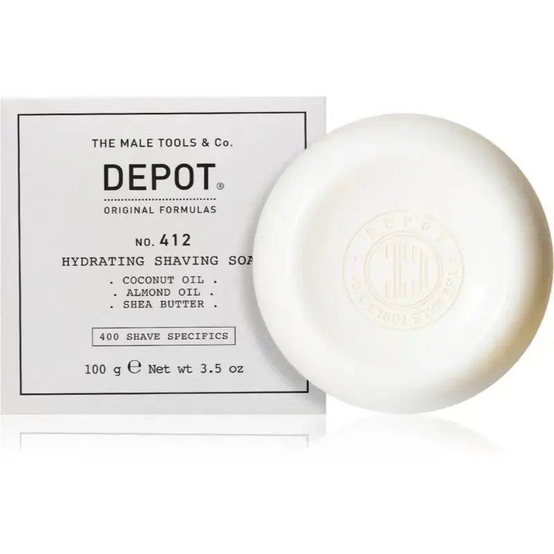 Depot, 400 Shave Specifics No. 412, Hydrating, Shaving Soap, 100 g
