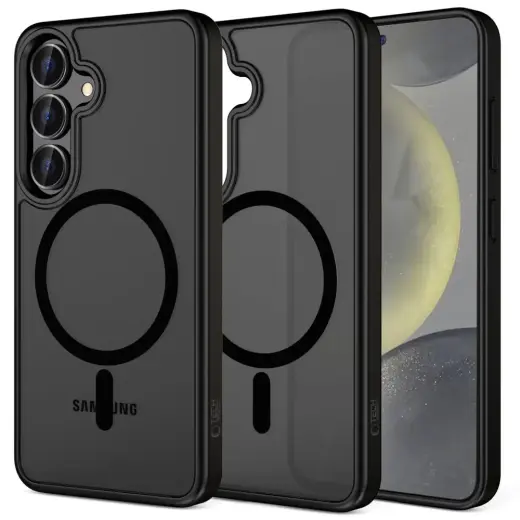 Tech-Protect Magmat phone case with MagSafe support for Samsung Galaxy S25+ black