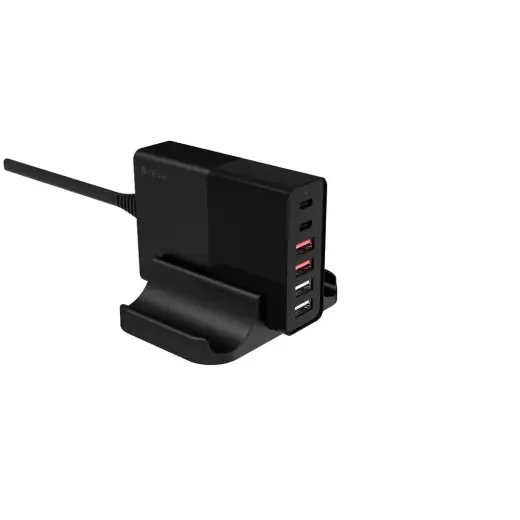 Devia Extreme tīkla lādētājs | 75W | PD, QC3.0 | USB-C, USB-A | melns