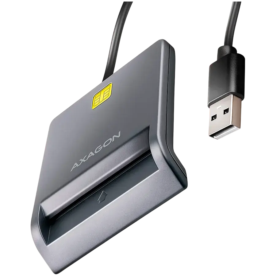 AXAGON CRE-SM3T USB Smart card FlatReader