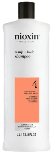 Nioxin System 4 Shampoo in Clear
