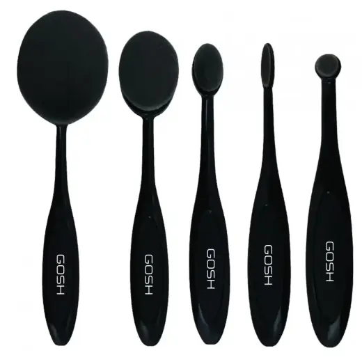 Set, Gosh, Gosh, Blending, Multi Face Brush, 5 pcs