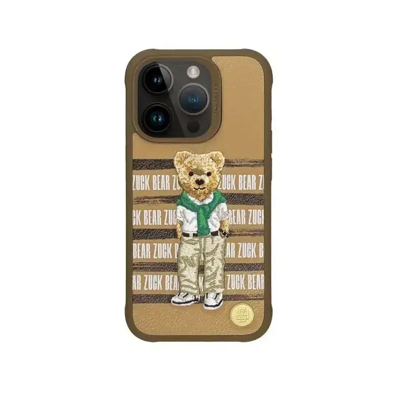 Zuck Bear San Francisco telefoni ümbris iPhone 17 Pro kuldne