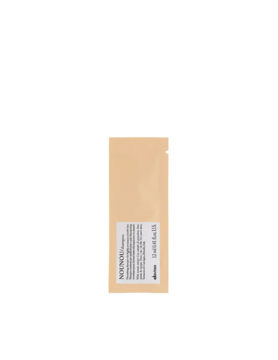 Set, Davines, Nounou, Hair Shampoo, Nourishing, 12 pcs, 12 ml