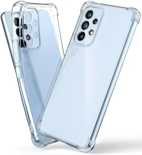 Fusion anti shock 1.5mm silicone case for Samsung A536 Galaxy A53 5G transparent
