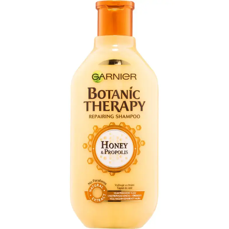 Garnier Shampoo with Honey and Propolis for Very Damaged Hair Botanic Therapy (Repairing Shampoo) - 400 Ml