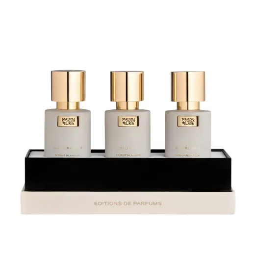 Editions De Parfums Florale Set Maison De L'Asie: Mother x Love, Extrait De Parfum, Unisex, 15 ml + Bali Ha'i, Extrait De Parfum, Unisex, 15 ml + Riviere Siam, Extrait De Parfum, Unisex, 15 ml
