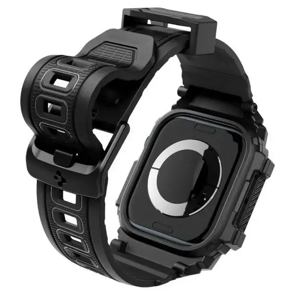 Spigen Rugged Armor Pro Apple Watch 10 42mm czarny|matte black ACS08591