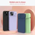 Nillkin CamShield Silky Silicone Case for Iphone 14 Plus black Photo
