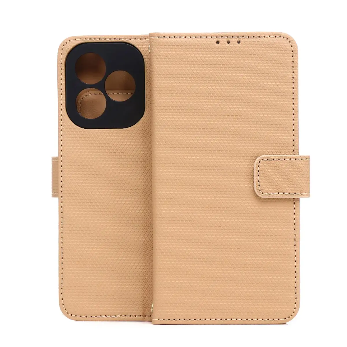 Smart Triangle case for Redmi A7 Pro brown