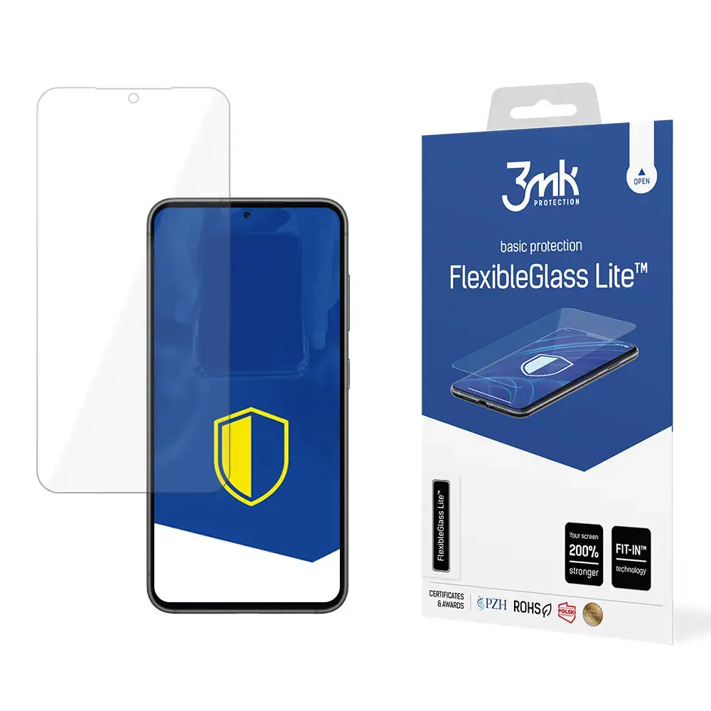 3mk FlexibleGlass Lite aizsargplēve telefona ekrānam Samsung Galaxy S24+ (S926)