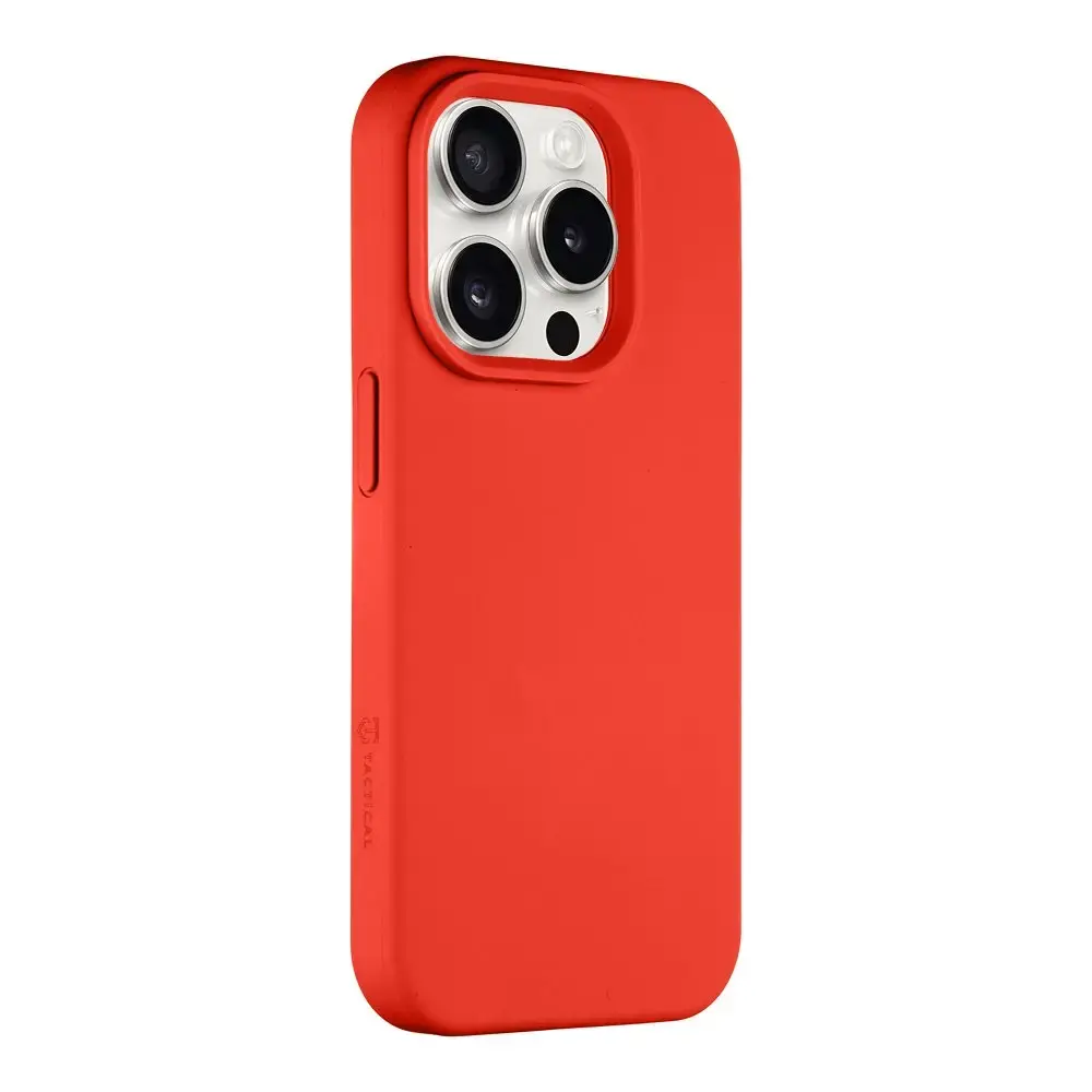Tactical Velvet Smoothie Cover for Apple iPhone 15 Pro Chilli