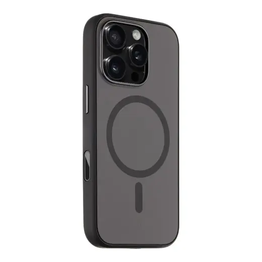 Tactical MagForce SmoothIsFast Cover for Apple iPhone 16 Pro Asphalt