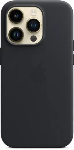 MPPM3FE|A Apple Leather Magsafe Cover for iPhone 14 Pro Max Midnight