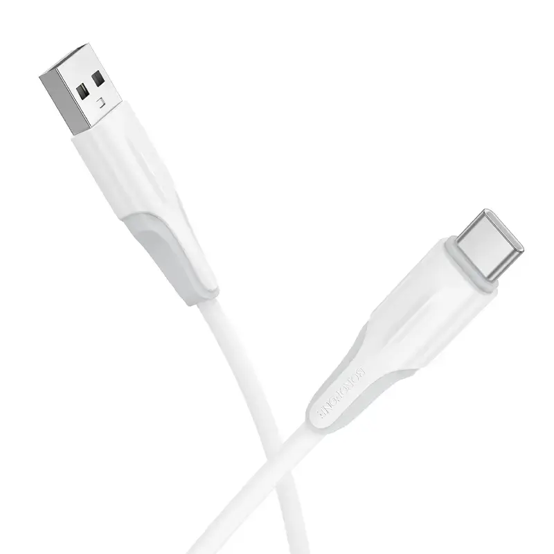 Borofone BX119 New data transfer and charging cable | USB-A to USB-C | 15W | 1m | white