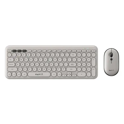 Havit KB254GCM wireless 2-in-1 gaming set keyboard + mouse (gray)
