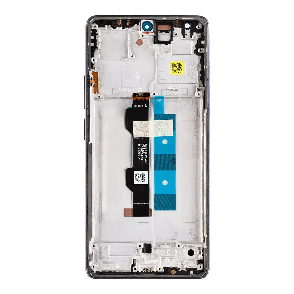 LCD Display + Touch Unit + Front Cover for Poco M6 Pro 4G Purple (Service Pack)